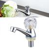 1pc Basin Faucet Zinc Alloy Bathroom Wash Basin Faucet Deck Mount Single Hole Cold Tap Balcony Home Hotel Toilet Faucet