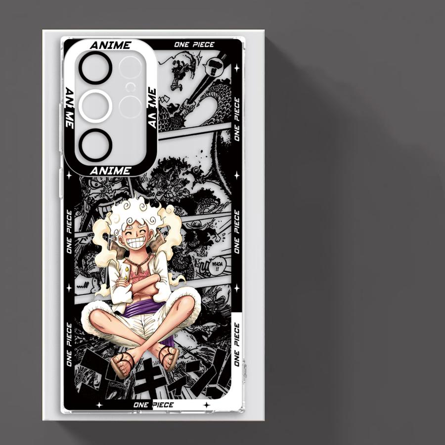 

Case for Samsung Galaxy S22 FE Note 20 Ultra 10 S25 Edge S20 Plus S21 S24 S23 Ultra Soft Phone Cover Anime One Piece Luffy Cool Galaxy S25 Edge