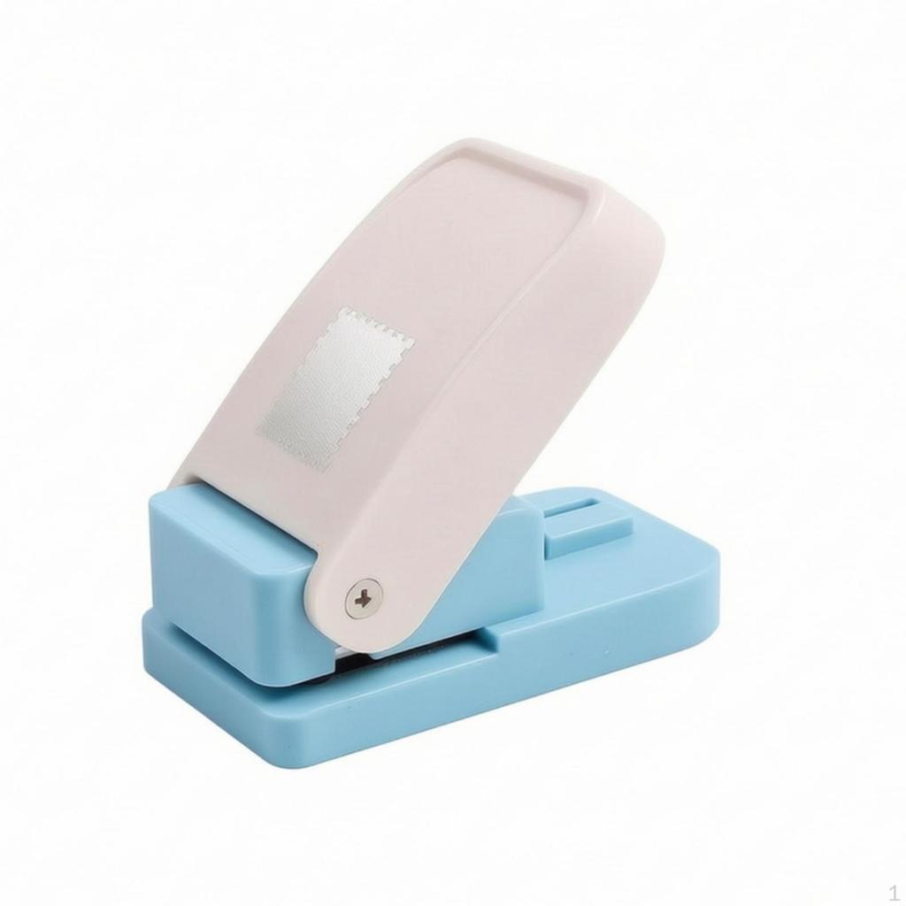 Handheld Paper Punch LaborSaving Perforator with Flat Base Easy To Use Tool for Crafters,