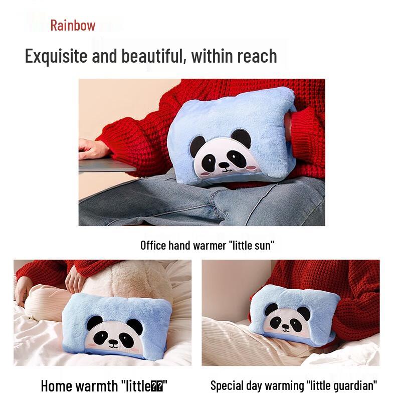 RAINBOW Electric Rechargeable Hot Water Bottle
