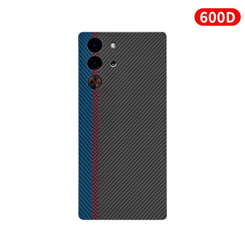 For Redmagic 10 Pro/10 Pro+/10 Air/10SPro/10SPro+ Carbon Case Aramid Fiber Kevlar Fabric Thin Hard Cover Magnetic Black Slim