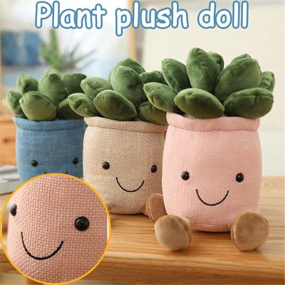 Simulation Potted Plush Toy Doll Plant Doll Indoor Decoration