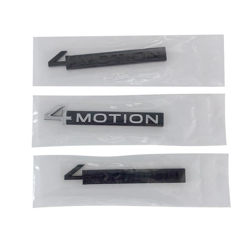 1Pcs Car Trunk Rear Sticker 4MOTION Logo Badge Sticker Emblem Decal Fit For V//W 4MOTION Side Fender Sticker