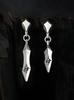 Sterlingworth Diahill-Dz Natural Stone Silver Earrings