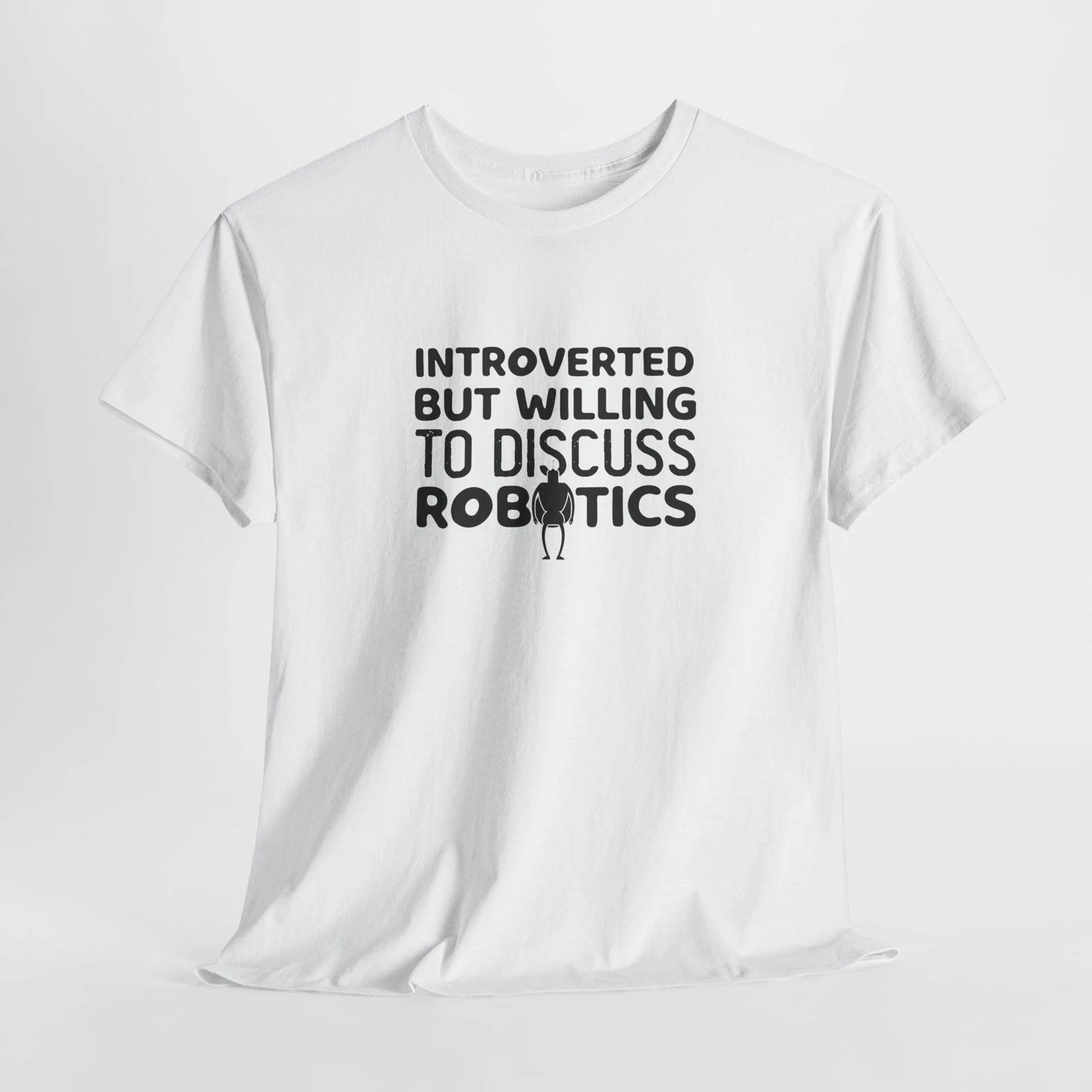 Sci-Fi AI T-Shirt | Futuristic Cyber Robot Mecha Tee | Tech Nerd Cyberpunk Art M