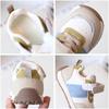 Unisex 2026 Spring Leather Baby Walking Shoes - Soft Sole, Non-slip Toddler Shoes