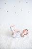 Baby Castle Stretchy Leggings, Grey Star Legwear, Made In Japan, Baby Stretchy Leggings