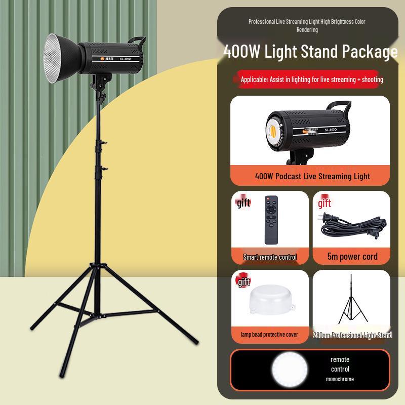 Yingbang 400W LED-Fülllicht für Live-Übertragungen und Beauty-Fotografie