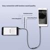 3.5mm to 3.5mm Auditory Cable Bidirectional Recording For Headphones and Smartphones Seamlessly Music Experience