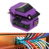 Fiber Optic Cleaver High Accuracy Optical Cable Cutter Tool 16 Cutting Points 48000 Times Hot Melt C
