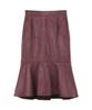 Pinky Diane Mermaid Skirt & (Stretch Suede) / Women's / 031-5220023 070_Wine