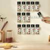 Kitchen Spice Holder Medicines For The Cabinet 5 Places Universal White