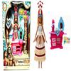Conjunto de Figuras Realistas Moana Tema 11,5 Polegadas com Luzes e Música, Presente Colecionável Aventura no Oceano