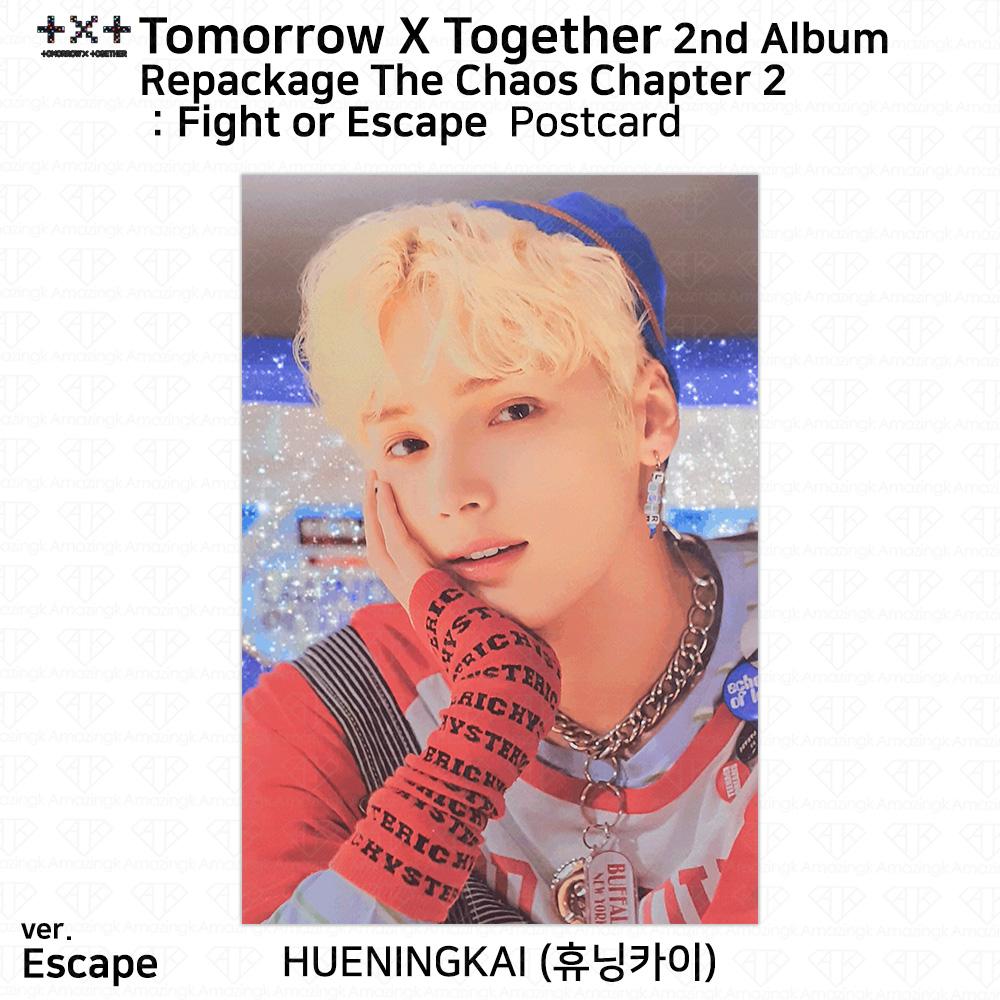 TXT 2. Album neu verpacken The Chaos Kapitel 2 Kampf oder Flucht Fotokarte Postkarte
