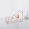 Rust-proof Iron Art Tape Dispenser Non-slip Tape Storage Organizer  Desk Decoration