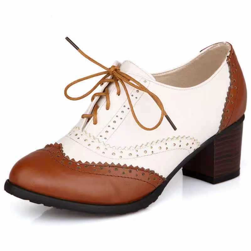 

Повседневные искусственные ПУ Повседневные низкие белые однотонные ПУ вискозные туфли Круглый носок Обувь Брок 39 коричневый