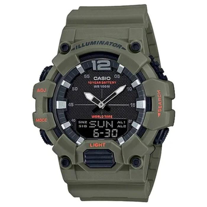 [Casio] Men s Watch. HDC-700-3A2VDF Green-Digital.