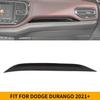 Εσωτερική Διακοσμητική Λωρίδα Πίνακα Οργάνων από Ανθρακονήματα, Πλευρά Συνοδηγού, Για Dodge Durango +