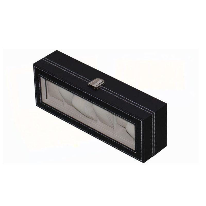 Delesys 2/3/6 Slots Pu Leather Watch Box Watch Storage Box Watch Display Box Home Display Box Exquisite Simple Gift Box