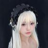 Lolita Lace Ribbon Bow Headband & Skirt Headdress