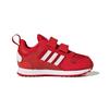 Adidas Originals ZX 700 Abrasion Resistant Low top Toddler Shoes Red Infant And Toddler GV8872