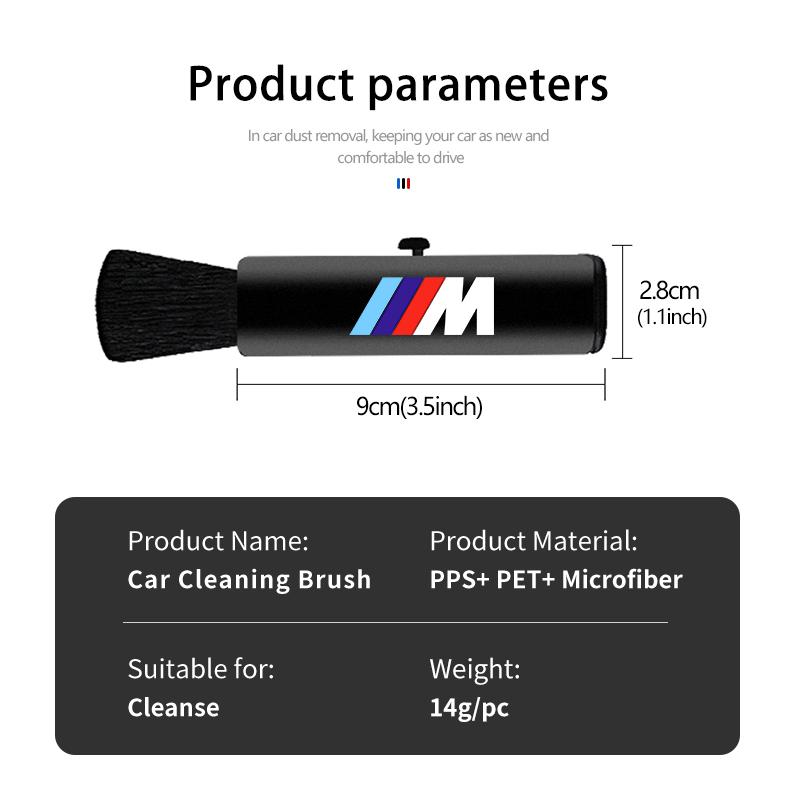 HVHE9 Car Outlet Cleaning Air-Conditioner Tool Multifunct Dust Brush For BMW M Performance Alpina M3 M5 M6 X1 X3 X4 X5 G20