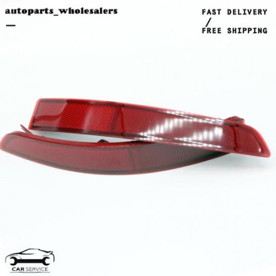 1Pair Rear Bumper Reflector Fits 2015-2018 Volkswagen Jetta Set US