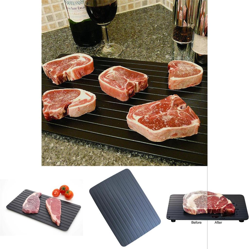 Premium Quality Aluminium Defrosting Tray For Fast And Natural Thawing Of Frozen Meat