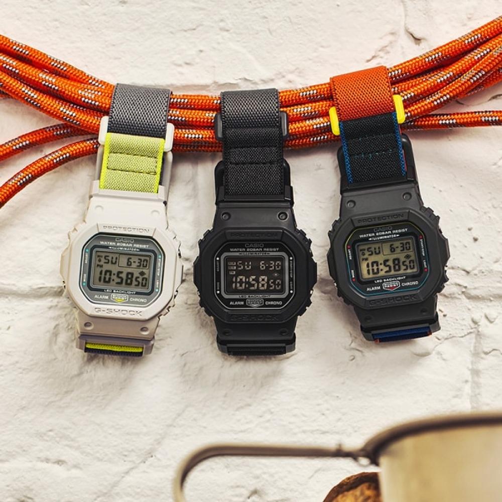 Casio G Shock New Cloth Band Series Dw 5600mnc 8a2jf