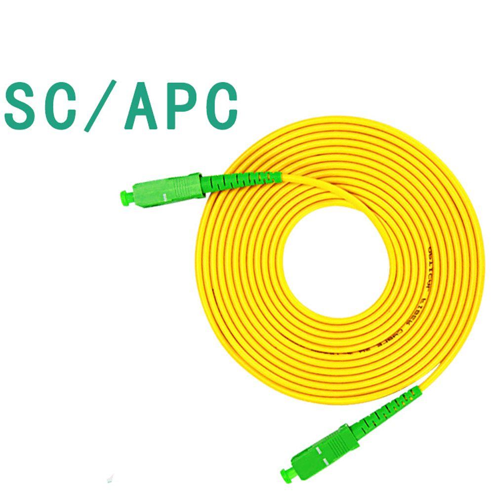 3mm SC/APC-SC/APC-SM Fiber Optic Jumper Cable Extension Patch Cord Single Mode 3mm SC/APC-SC/APC-SM Fiber Optic Jumper Cable Extension Patch Cord Single Mode