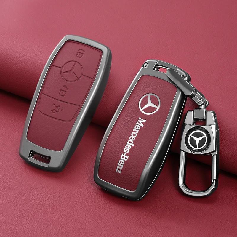 SUG2   Key Fob Cover for Mercedes Benz A B C E S Class W204 W205 W212 W213 W176 GLC MAYBACH Keyless Soft Case