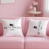 Classic Design E-Etro Cushion Cover Soft Short Plush Double-Sided Printing Home Decor Machine Washable Pillow Case Gift