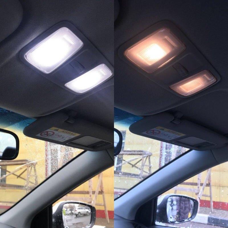 for KIA RIO K2 2006-2017 Hyundai Solaris Accent Interior Lights Dome Map Roof LED Lamps Reading Lamp Trunk Canbus Bulbs Panel