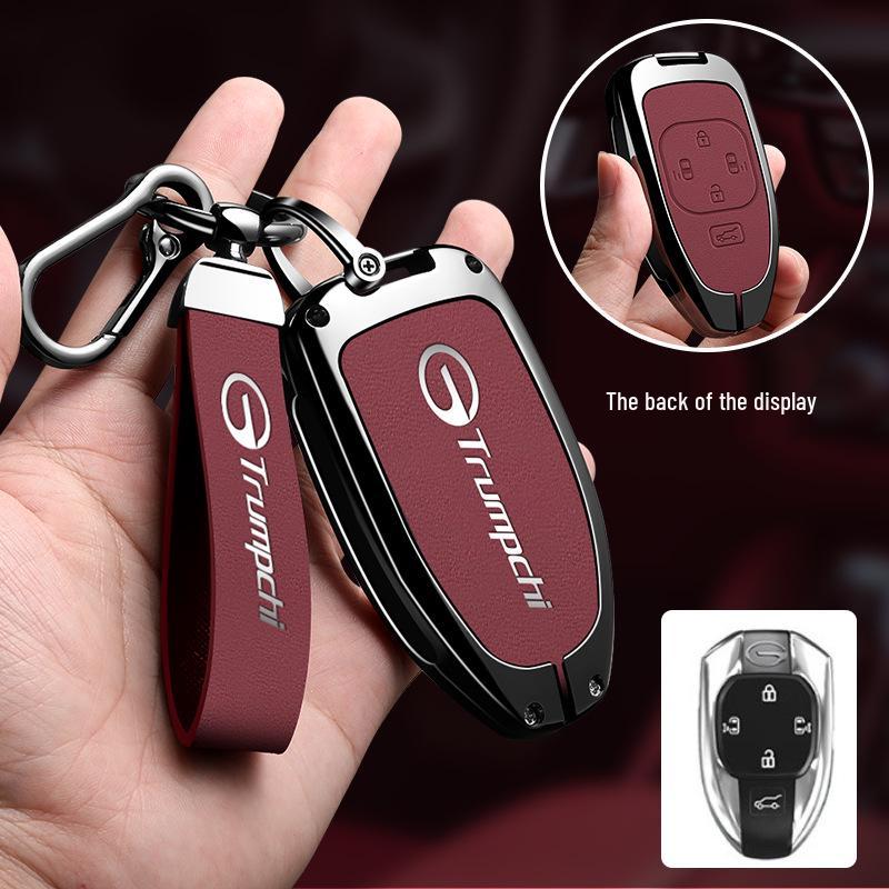 Compatible with Trumpchi GM8, Shadow Leopard, GS8, Cool, GS3, E9, E8, ES9 Key Cases, Pouches, Buckles, and Alloy Covers.