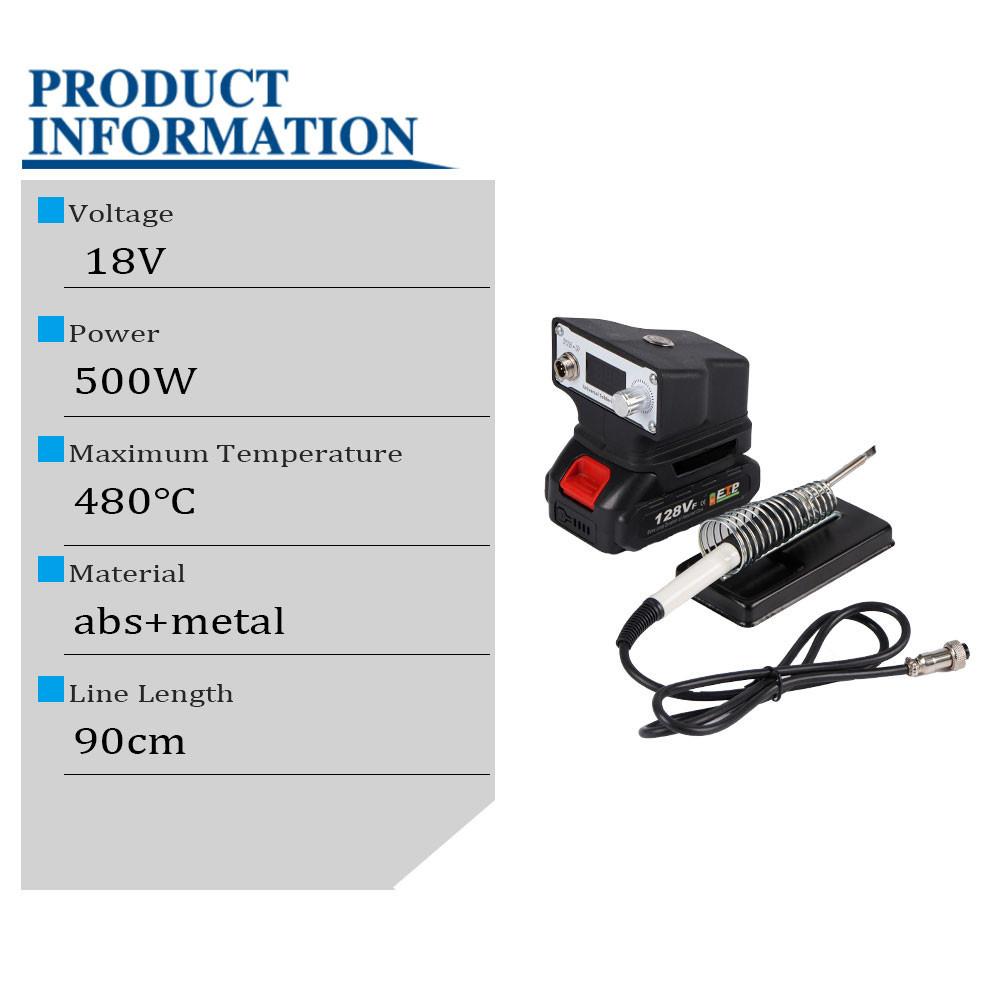 2-in-1 Portable Cordless Electric Soldering Iron Multifunction Household Electric Welding Machine