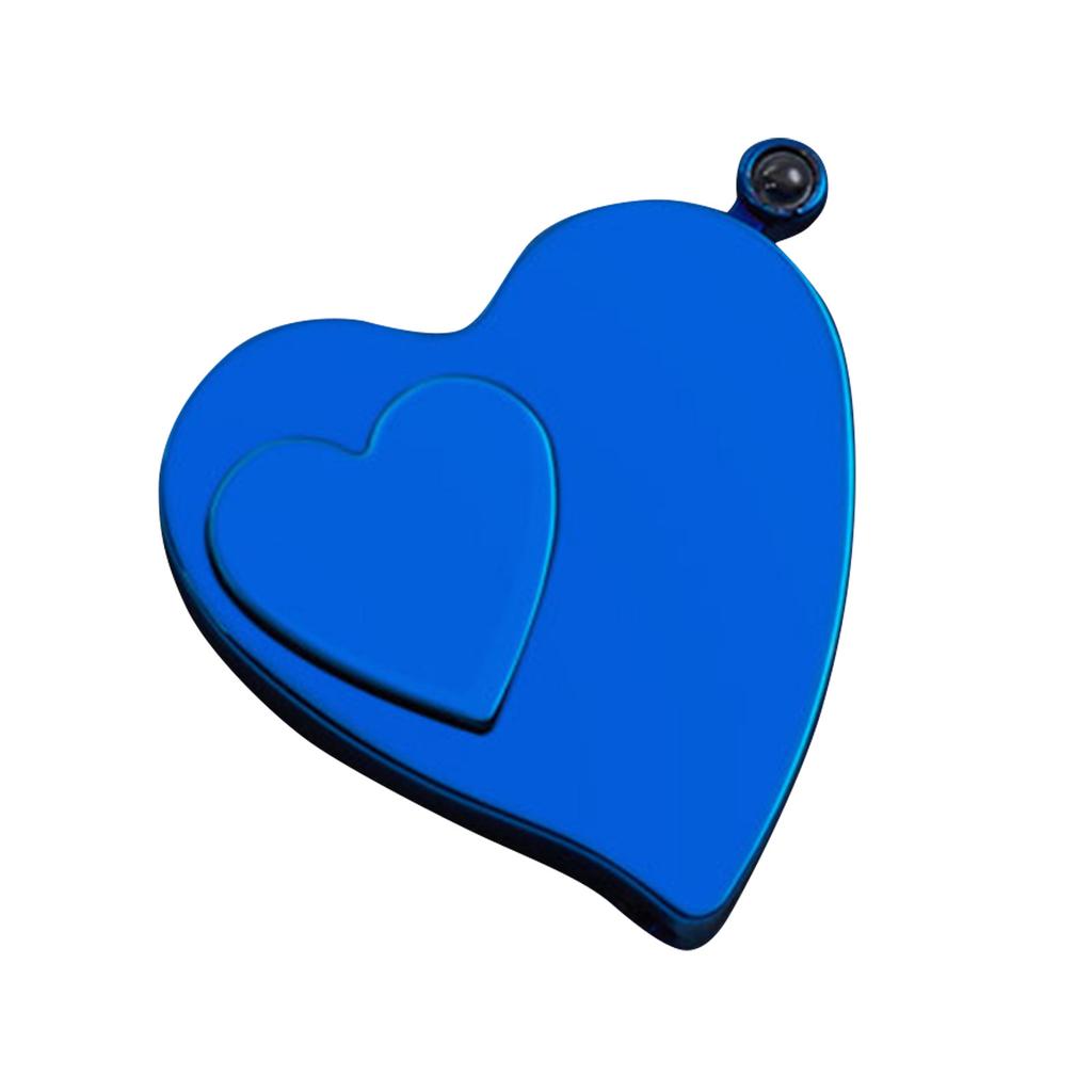 Micro-engraved Projection Lighter, Windproof Creative Personalized Gift Red Flame Lighter, Love Gas And Electric Dual-use Lighter