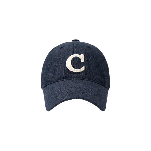 Chilsa Initial Ball Cap_Denim