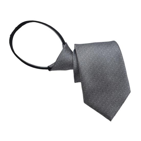 Men Business Tie Multiple Pattern Designs Rich Colors No Knot Casual Neck Tie Banquet Wedding Party Necktie