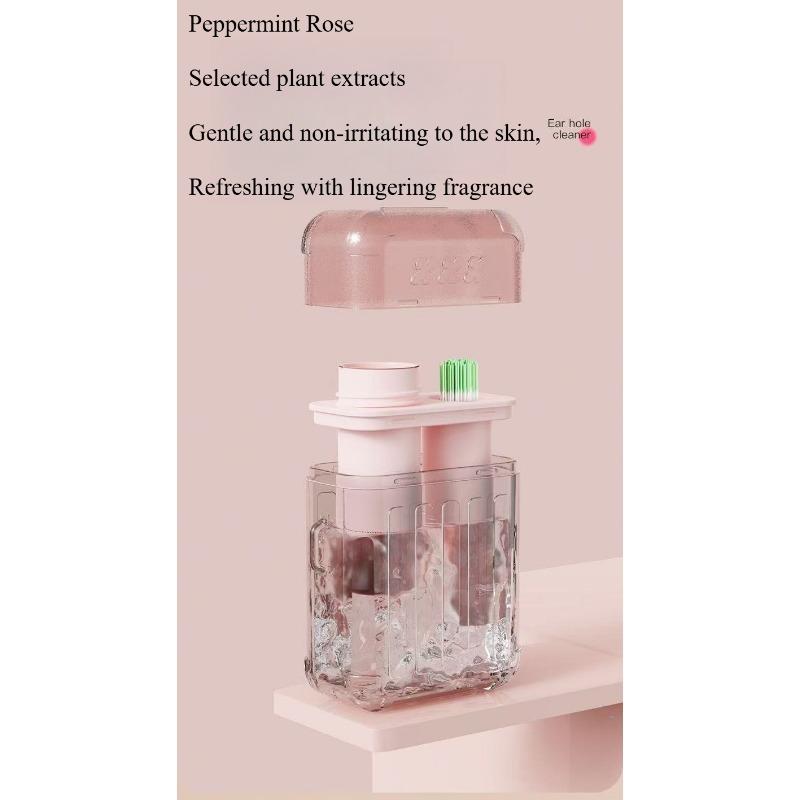 1PACK suitcase, ear hole cleaning, earphone cleaning, ear hole cleaning, anti-blocking, odor removal, ear washing artifact