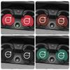 2Pcs Suede Car Coaster Mat Anti-slip Water Cup Pad For Volvo Rdesign XC90 V90 V60 XC60 XC40 V40 EC40 EX40 S60 S90 S80 V70 EX90
