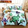 3D Anime Higurashi When They Cry Beding Set Printed Bed Linen Set With Pilowcase Bed Soft Duvet Cover Single Double Quen Super King-Sized Dimensionsd