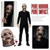 Realistic Cosplay Horror Mask 2D Flat Mesh Mask Best Choice 3D Digital Print Mask  Haunted Chase