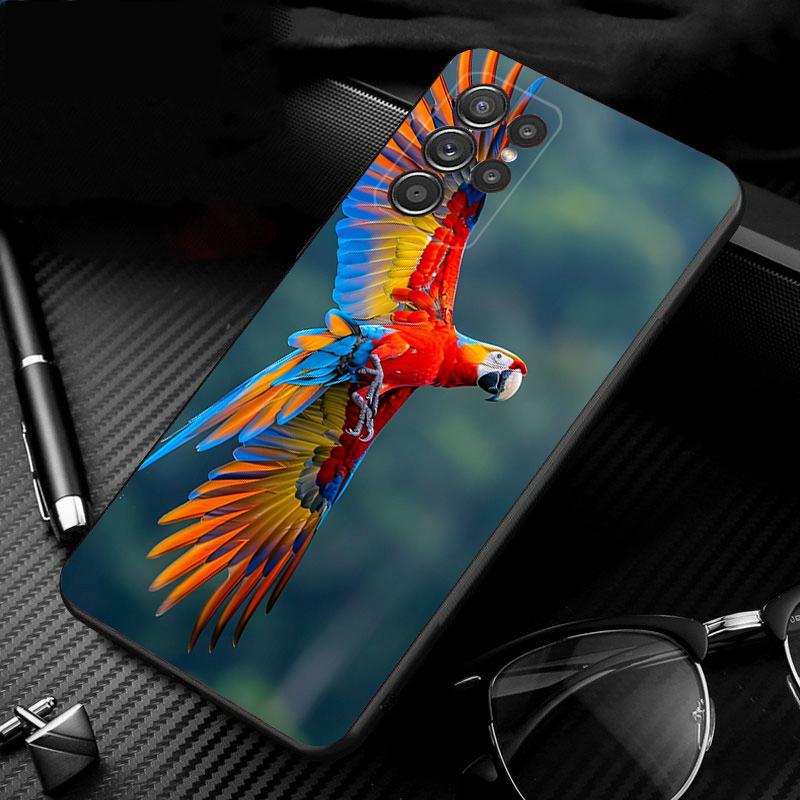 

Phone Case For Samsung Galaxy S25 S24 S23 S22 S21 Ultra S24 S23 S22 S21 S25 Plus S24 S20 FE Bird Parrot S24Plus