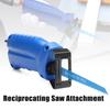 1Pcs Reciprocating Saw Attachment Convert Adapter For Cordless Electric Power Drill Wood Metal Cutting Trimming Tool