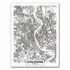 Poster con Parole Nero Bianco Mappa Città Parigi Londra New York Stampa Nordica Pittura su Tela Quadro da Parete per Soggiorno Decorazioni per la Casa