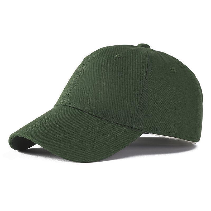 Trendy Soft Cotton Duckbill Cap: Unisex Japanese-Style Baseball Cap with Sun Protection