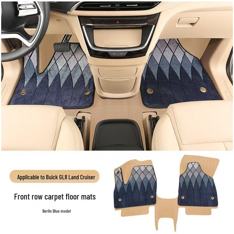 25 Buick GL8 Luxgen PHEV Middle Row Carpet Floor Mats - Interior Upgrade