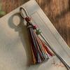 Handmade Woven Tibetan Tassel Pendant Keychain