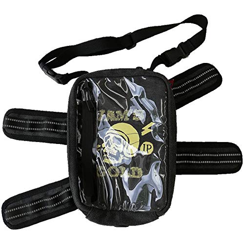 JAM'S GOLD JGB-890 IMAN Magnetic Tank Bag, Black