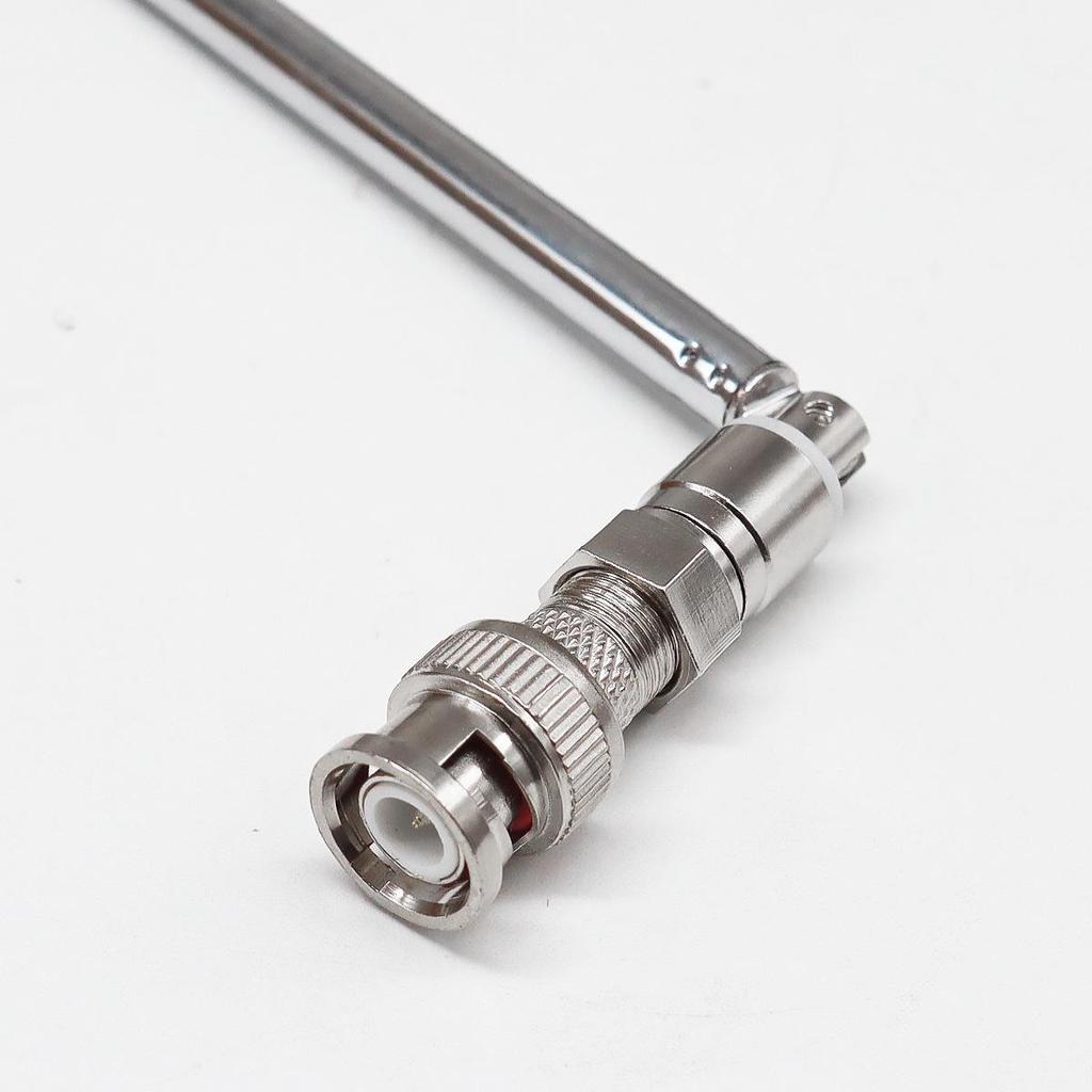 Universal FM Telescopic Rod Antenna with BNC Male Connector